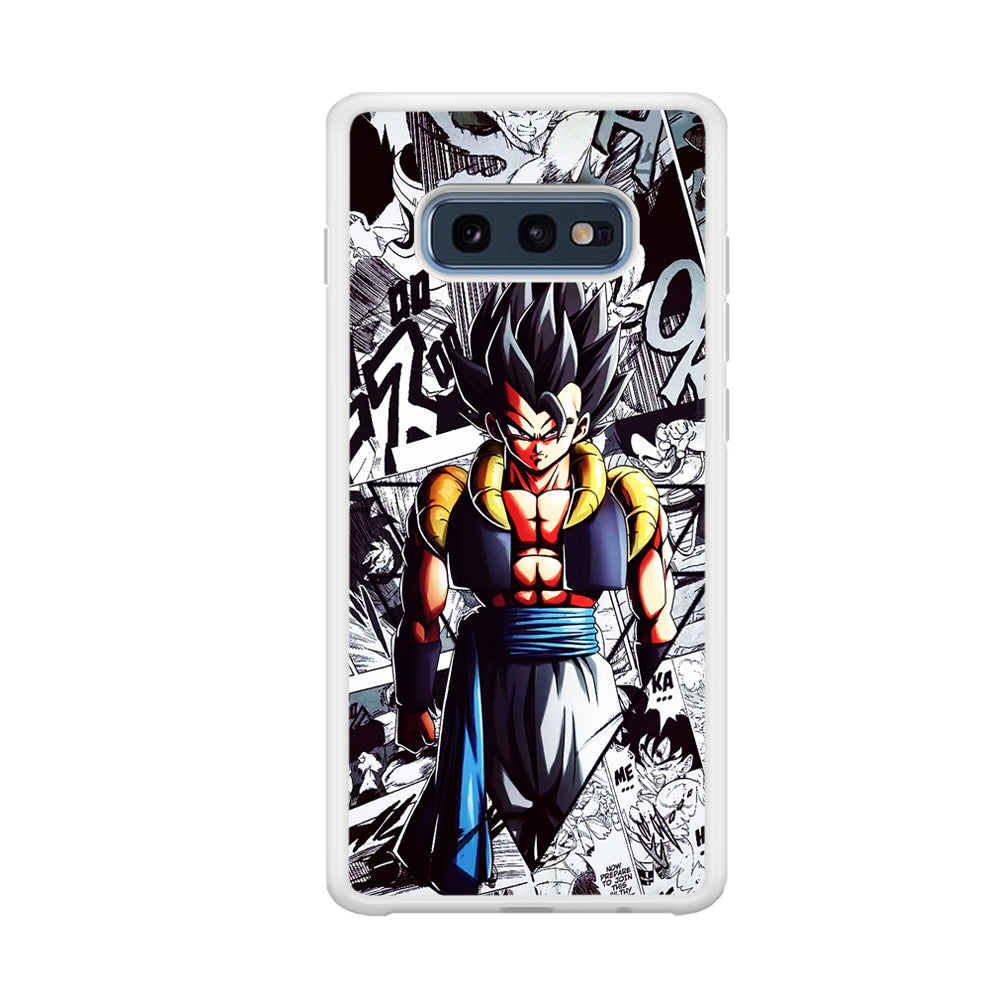 Gogeta Comic Collage Samsung Galaxy S10E Case