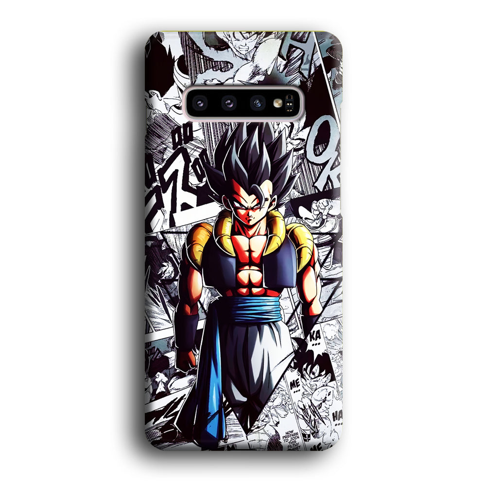 Gogeta Comic Collage Samsung Galaxy S10 Case