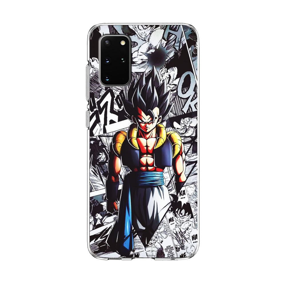 Gogeta Comic Collage Samsung Galaxy S20 Plus Case