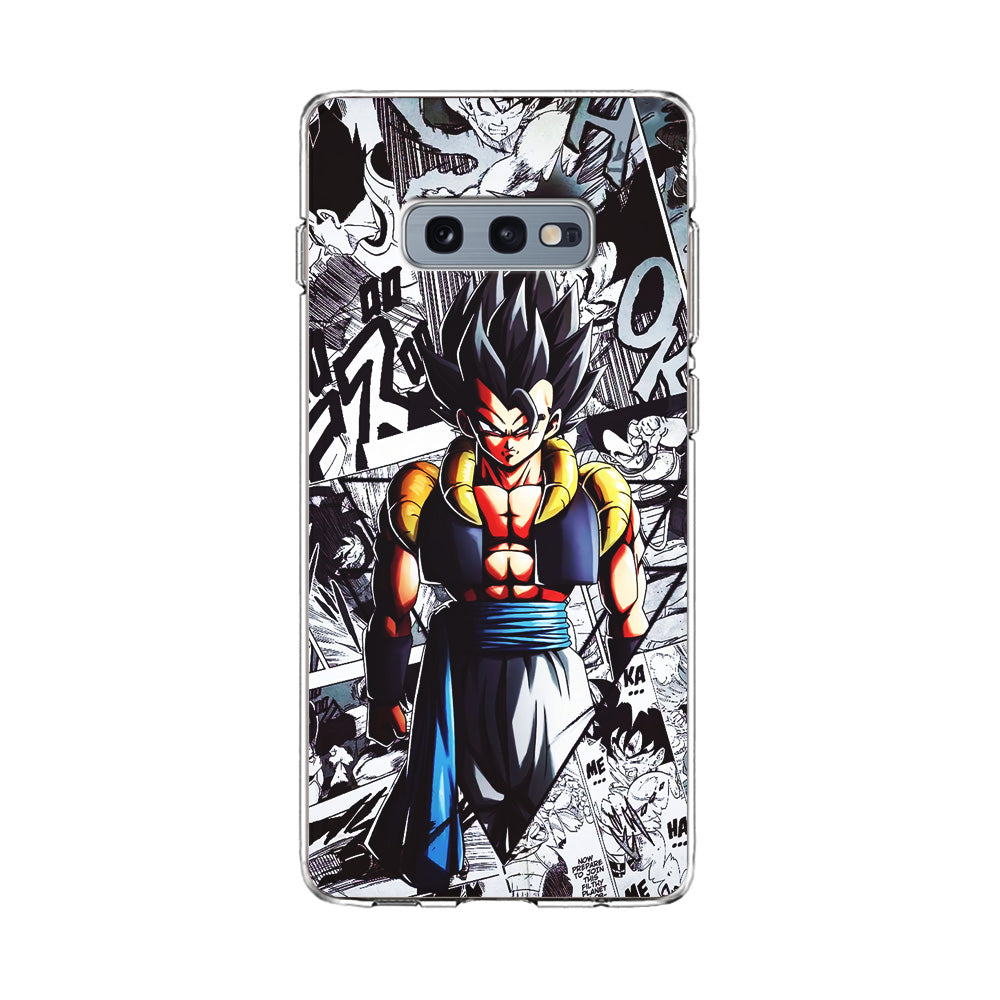 Gogeta Comic Collage Samsung Galaxy S10E Case