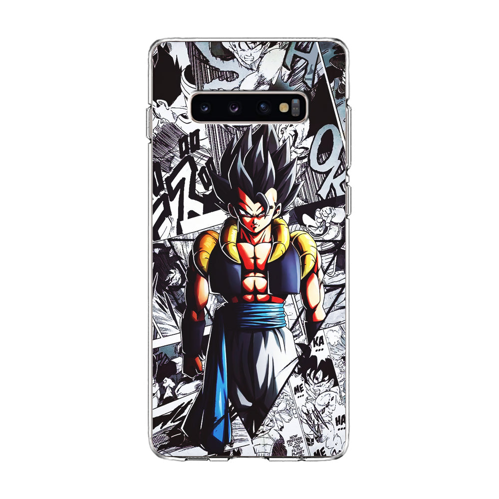 Gogeta Comic Collage Samsung Galaxy S10 Case