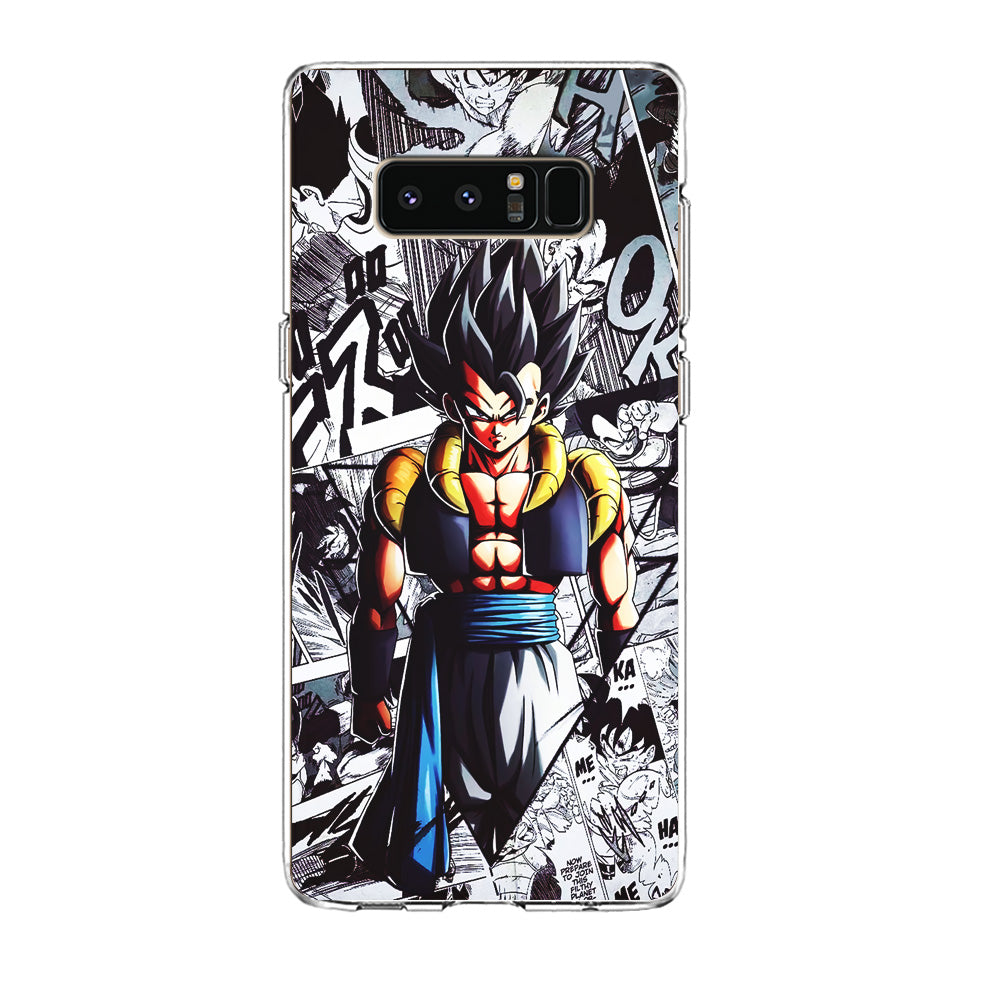 Gogeta Comic Collage Samsung Galaxy Note 8 Case