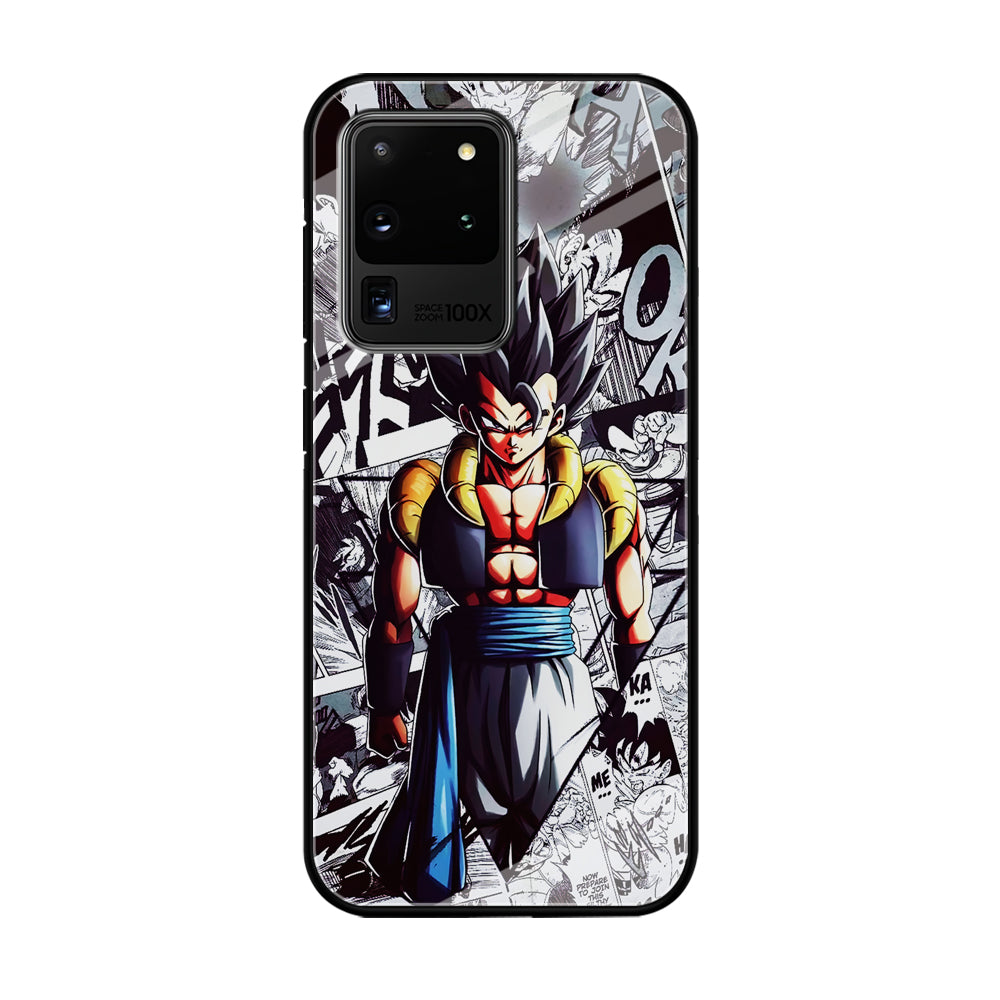 Gogeta Comic Collage Samsung Galaxy S21 Ultra Case