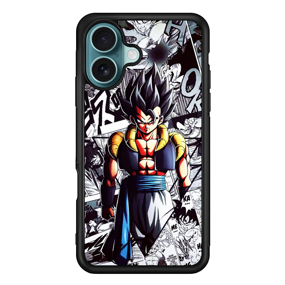 Gogeta Comic Collage iPhone 16 Plus Case - Altracase