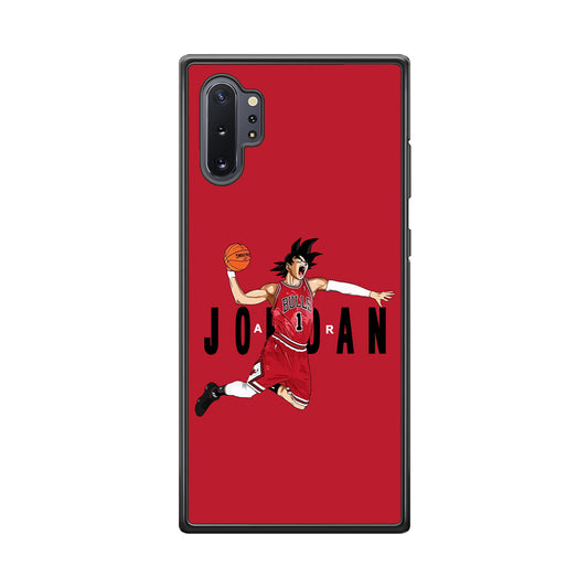 Goku Air Jordan Chicago Bulls Samsung Galaxy Note 10 Plus Case