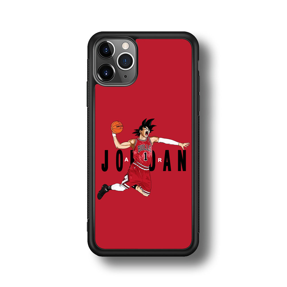 Goku Air Jordan Chicago Bulls iPhone 11 Pro Max Case