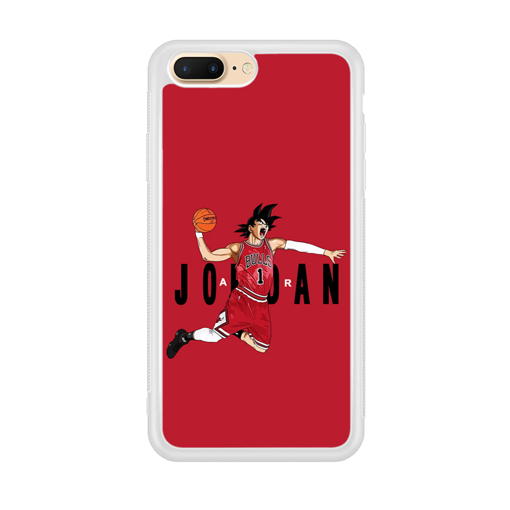 Goku Air Jordan Chicago Bulls iPhone 7 Plus Case