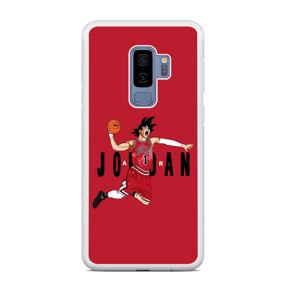 Goku Air Jordan Chicago Bulls Samsung Galaxy S9 Plus Case