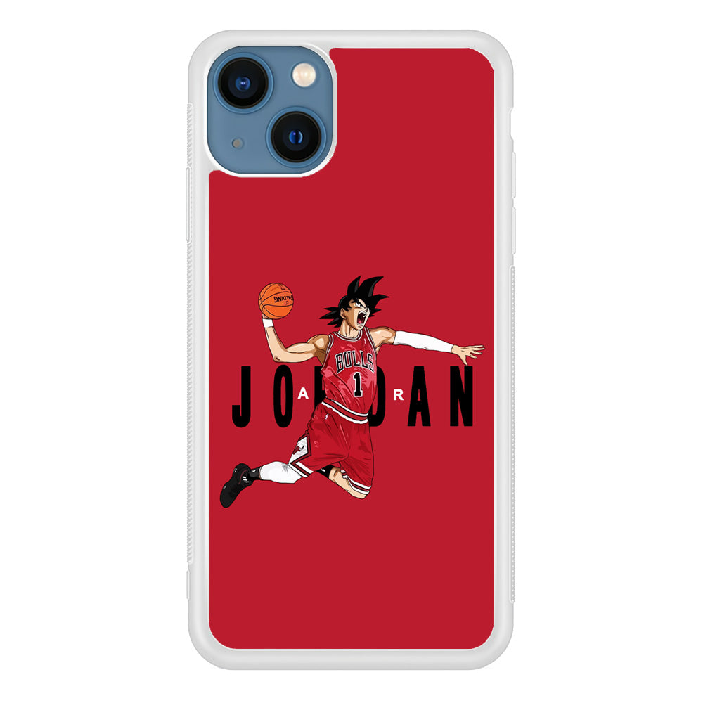 Goku Air Jordan Chicago Bulls iPhone 13 Mini Case