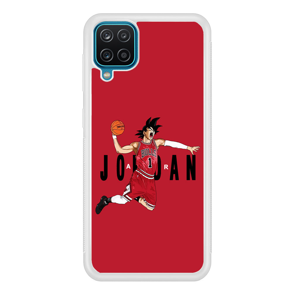 Goku Air Jordan Chicago Bulls Samsung Galaxy A12 Case