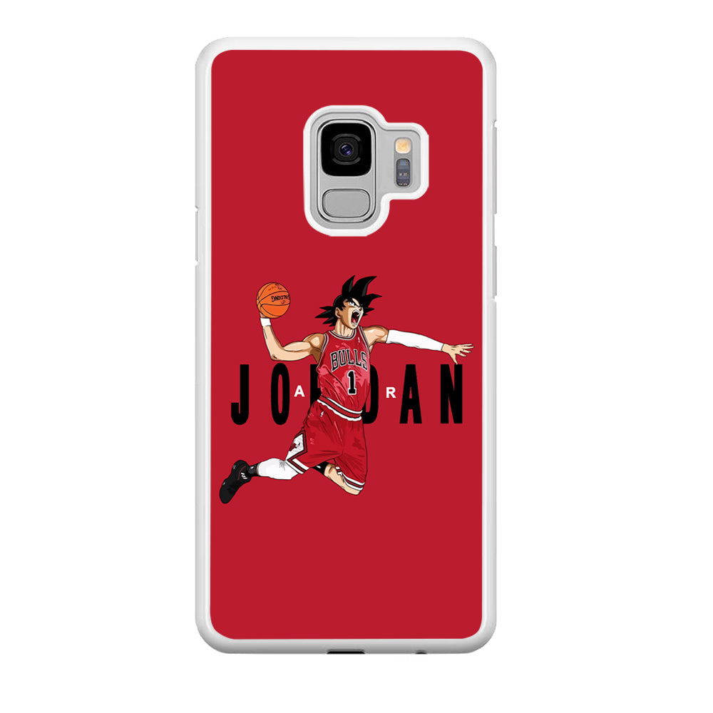 Goku Air Jordan Chicago Bulls Samsung Galaxy S9 Case