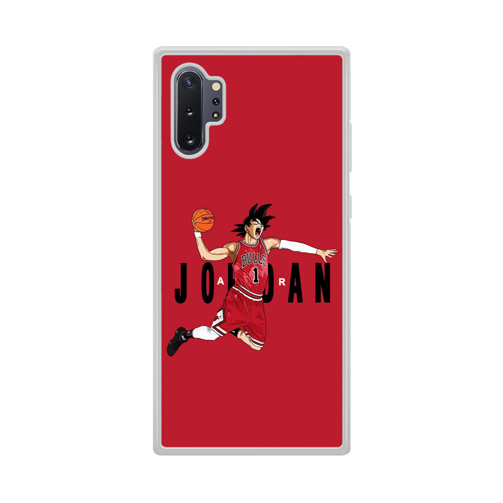 Goku Air Jordan Chicago Bulls Samsung Galaxy Note 10 Plus Case