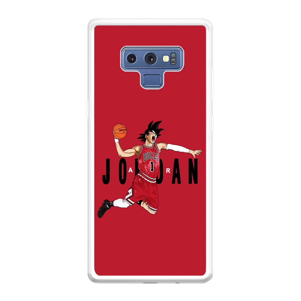 Goku Air Jordan Chicago Bulls Samsung Galaxy Note 9 Case