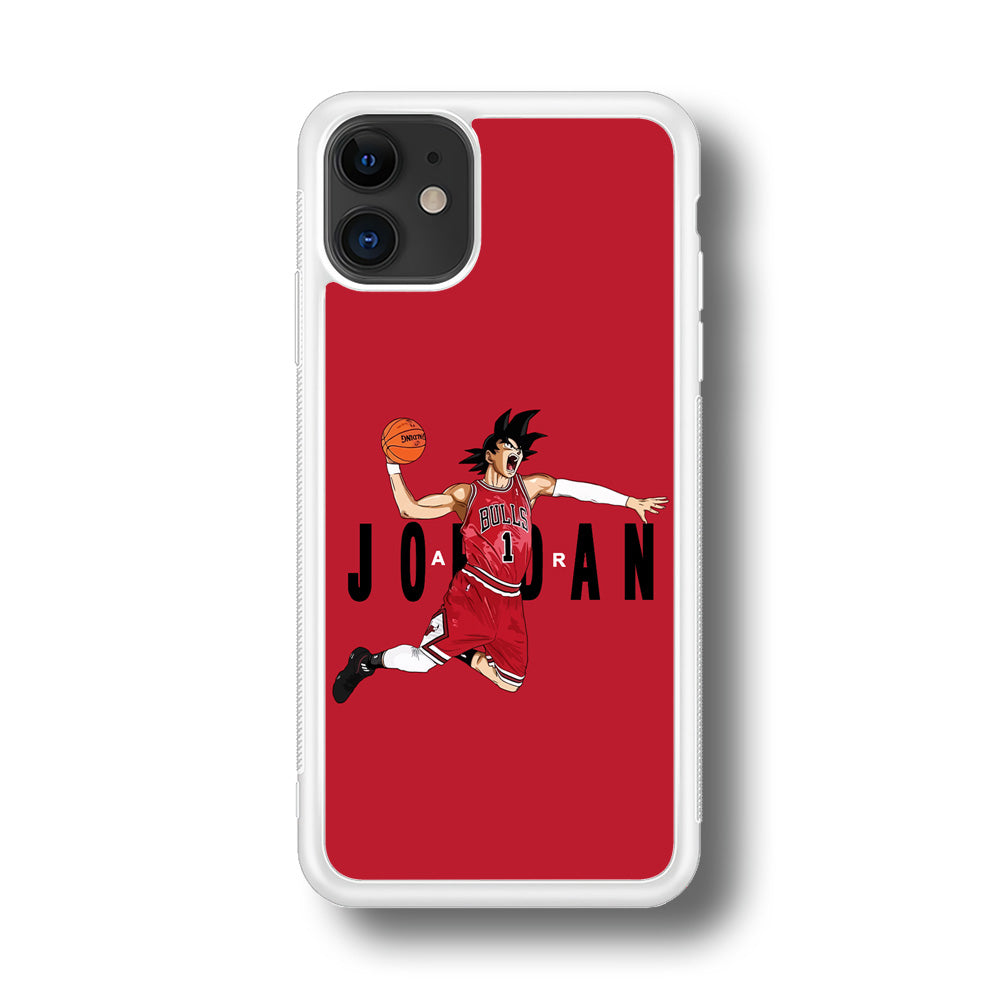 Goku Air Jordan Chicago Bulls iPhone 11 Case