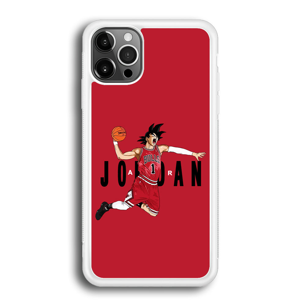 Goku Air Jordan Chicago Bulls iPhone 12 Pro Max Case