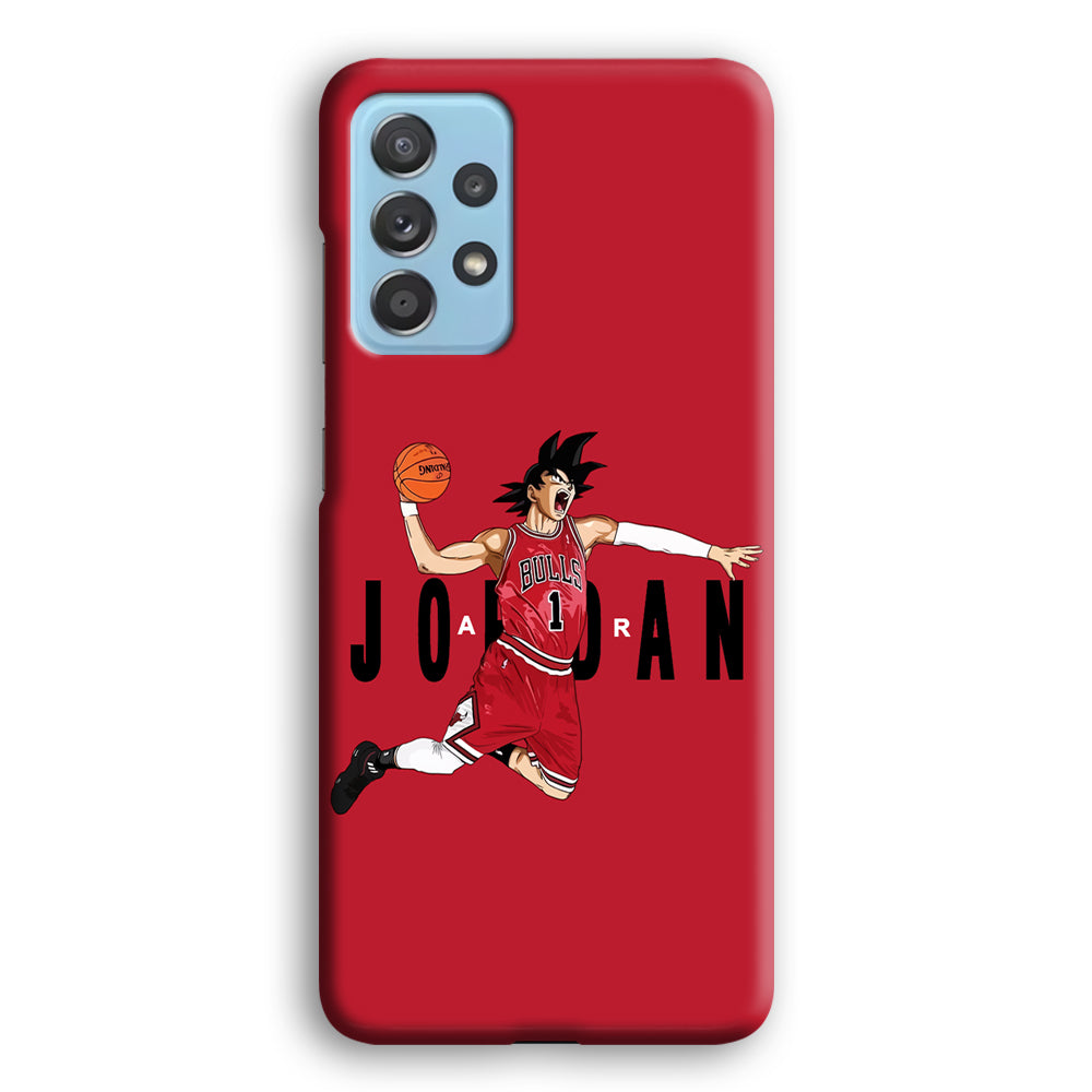 Goku Air Jordan Chicago Bulls Samsung Galaxy A52 Case