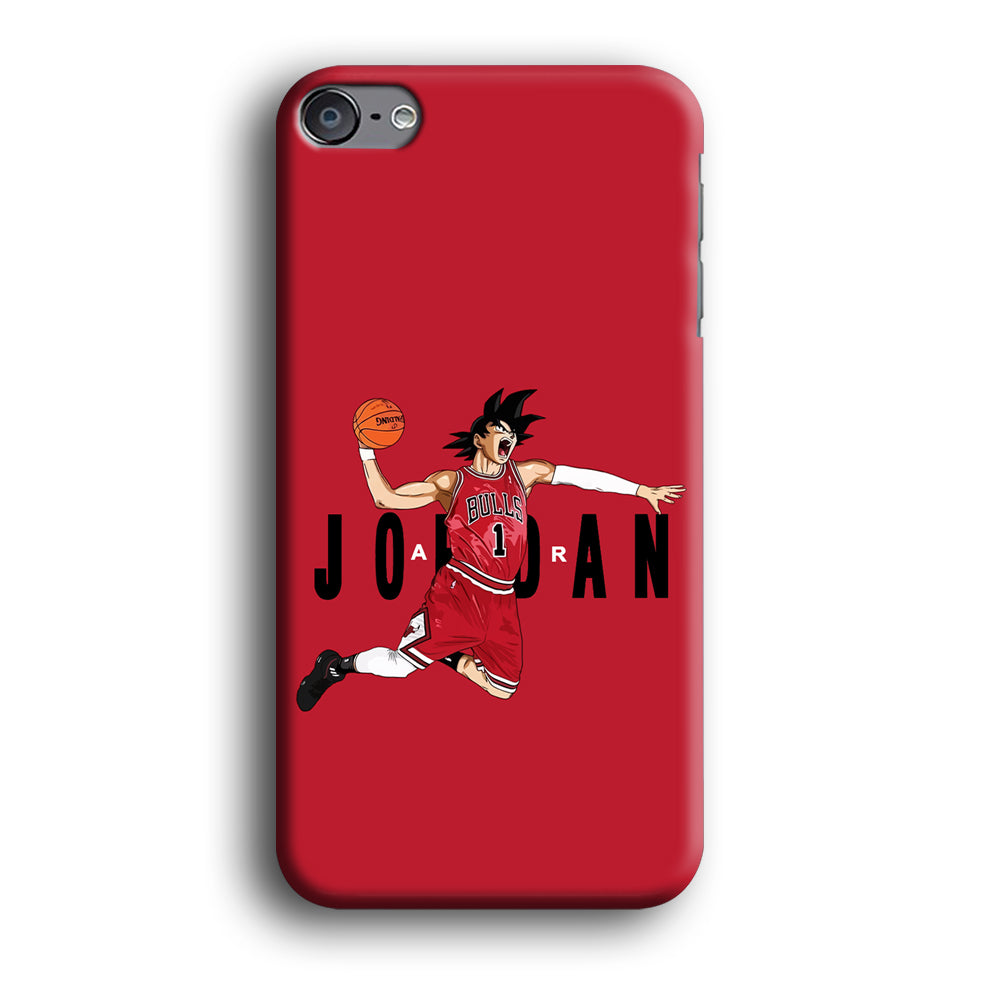 Goku Air Jordan Chicago Bulls iPod Touch 6 Case