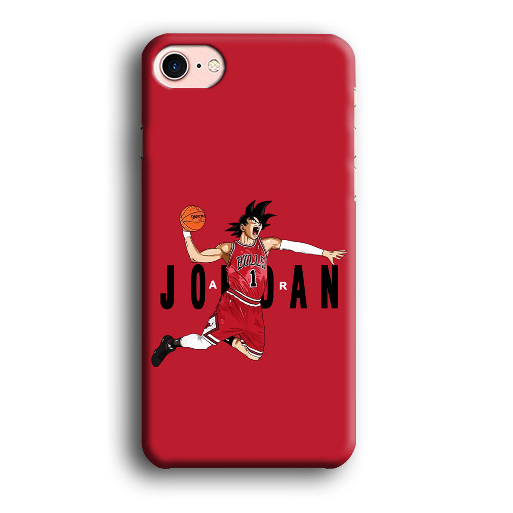 Goku Air Jordan Chicago Bulls iPhone 8 Case