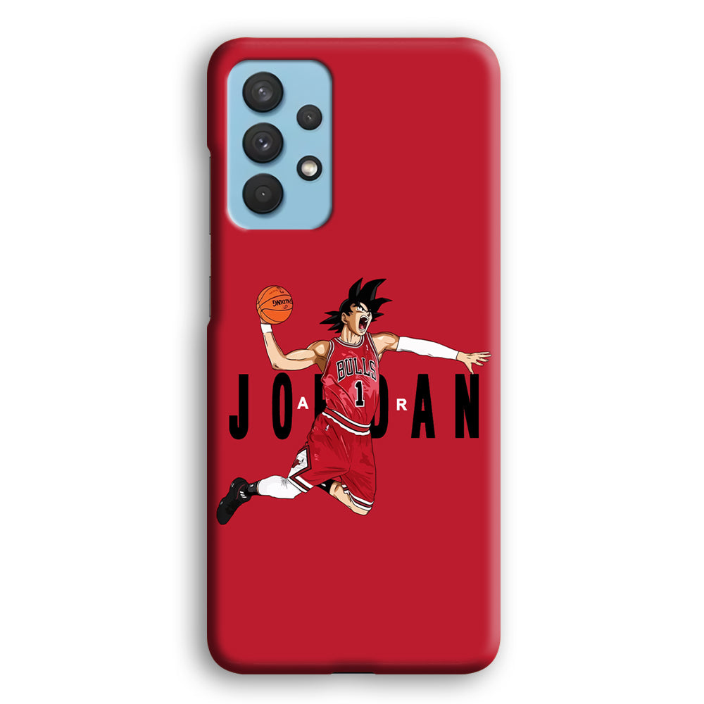 Goku Air Jordan Chicago Bulls Samsung Galaxy A32 Case