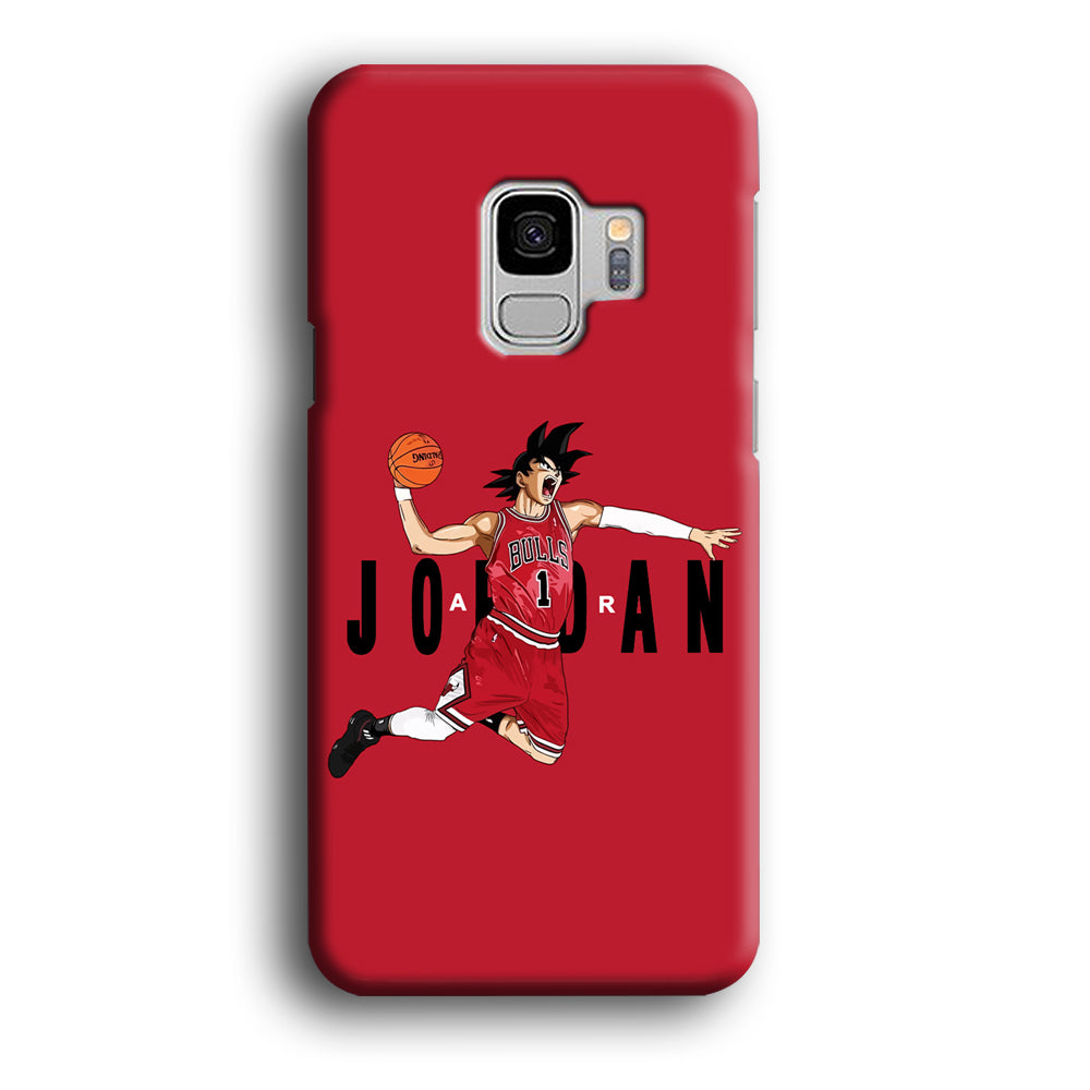 Goku Air Jordan Chicago Bulls Samsung Galaxy S9 Case