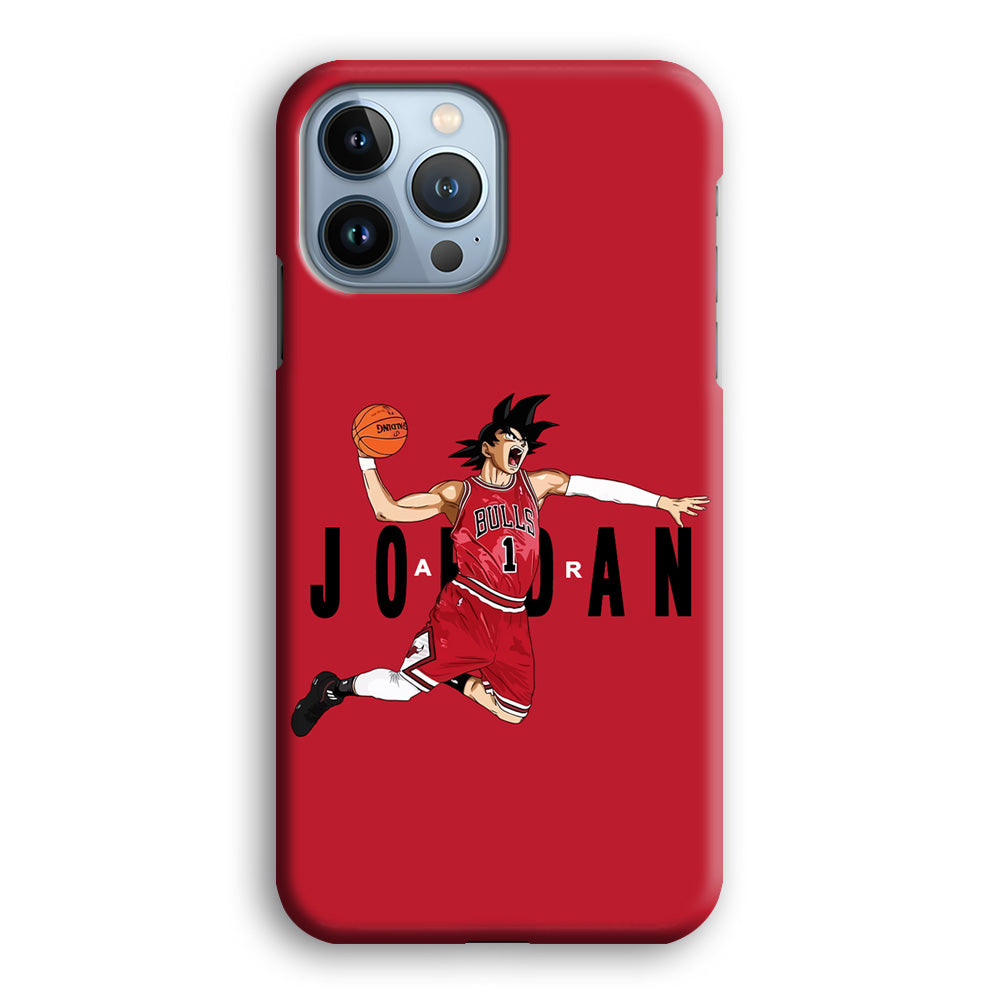 Goku Air Jordan Chicago Bulls iPhone 13 Pro Case