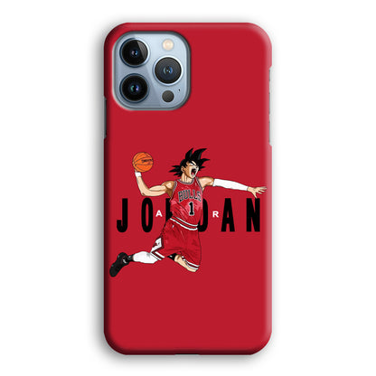 Goku Air Jordan Chicago Bulls iPhone 15 Pro Max Case