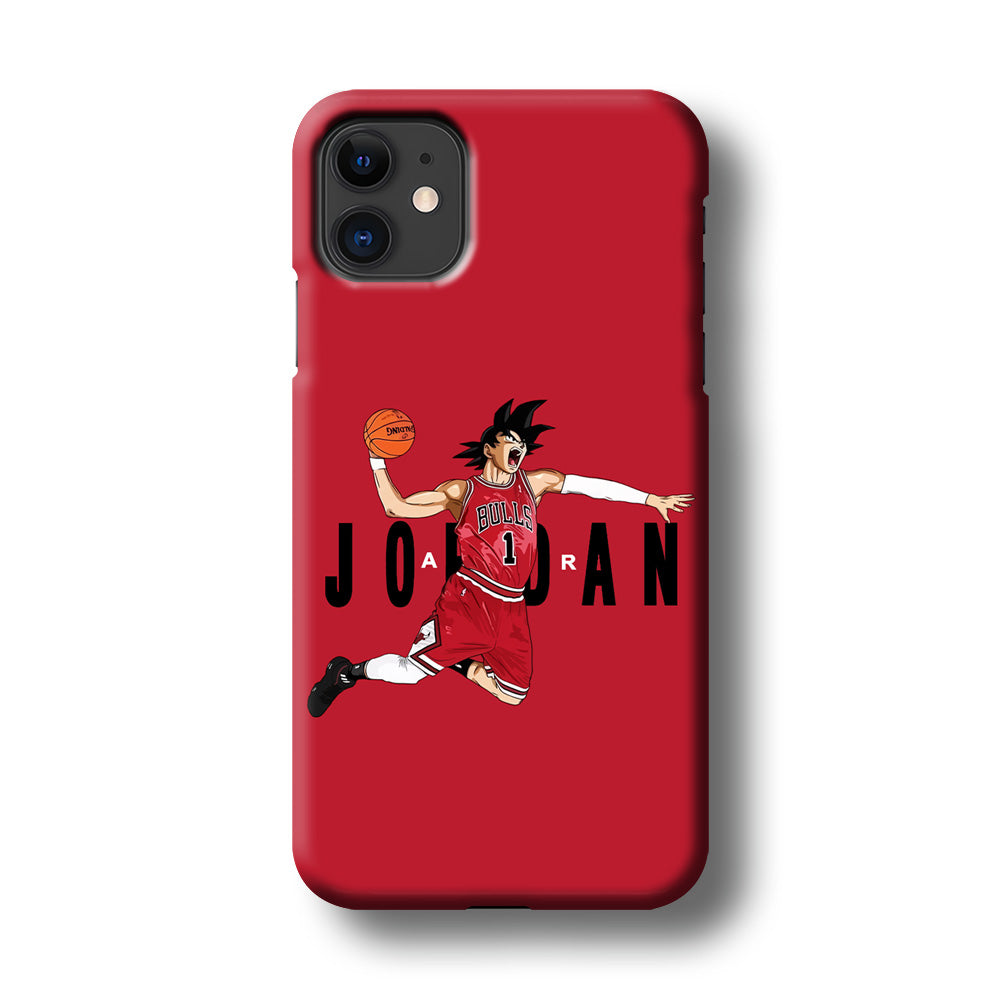 Goku Air Jordan Chicago Bulls iPhone 11 Case