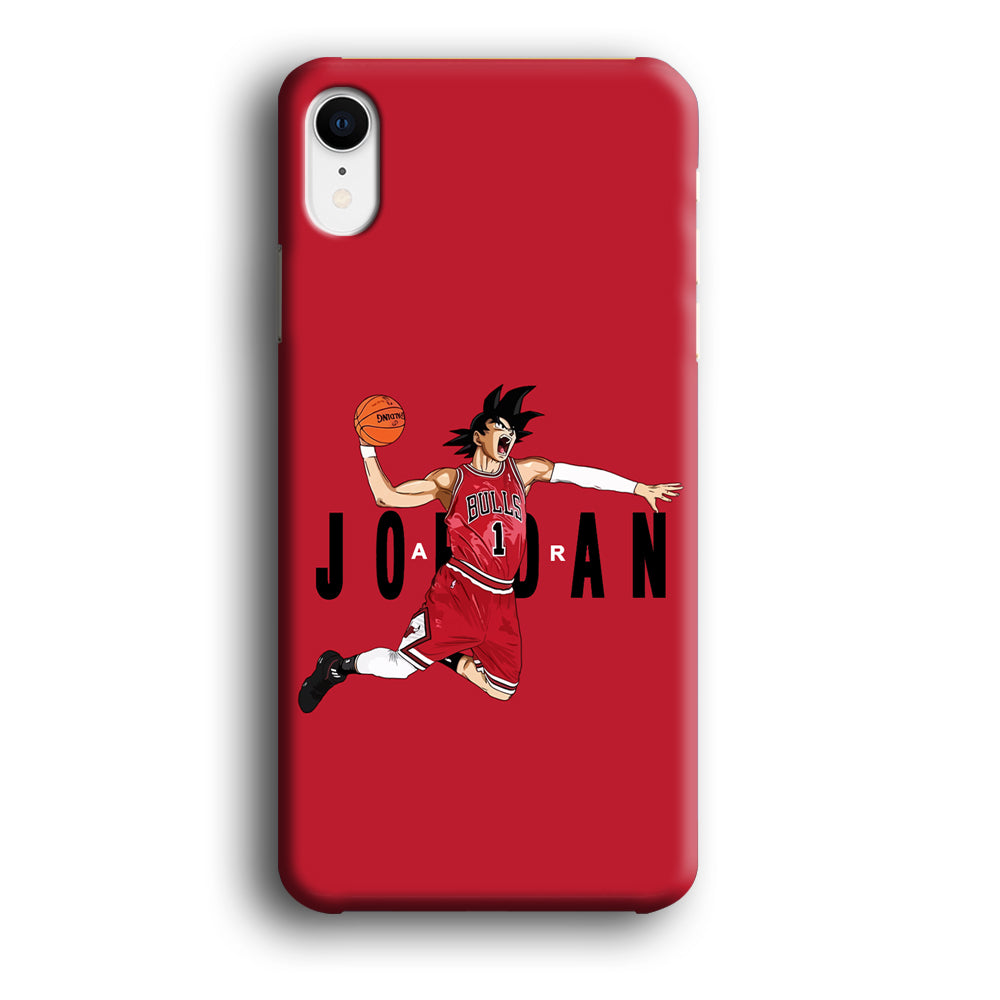 Goku Air Jordan Chicago Bulls iPhone XR Case