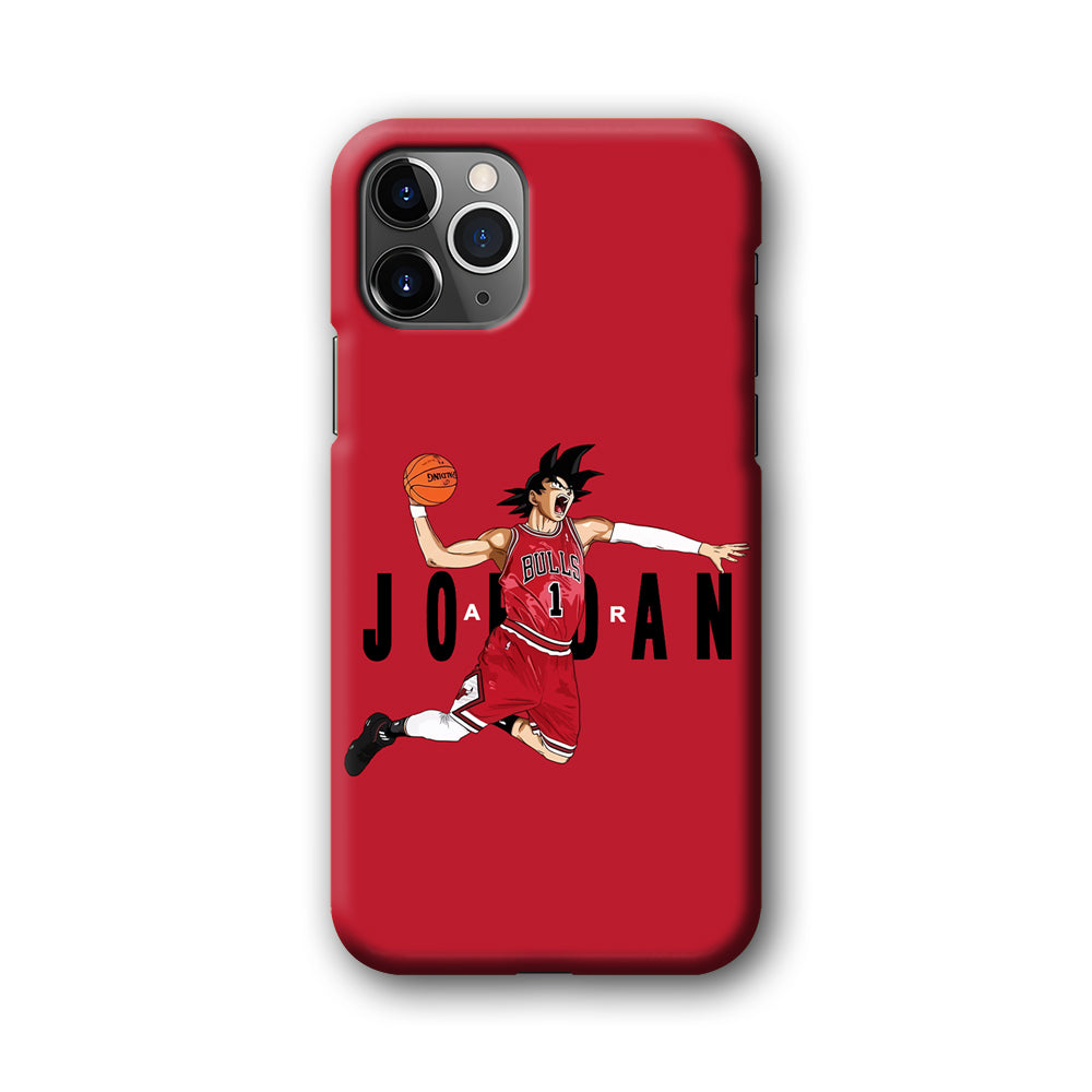 Goku Air Jordan Chicago Bulls iPhone 11 Pro Max Case