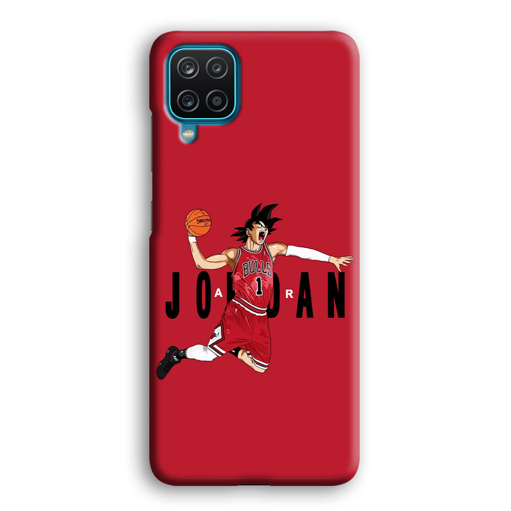 Goku Air Jordan Chicago Bulls Samsung Galaxy A12 Case