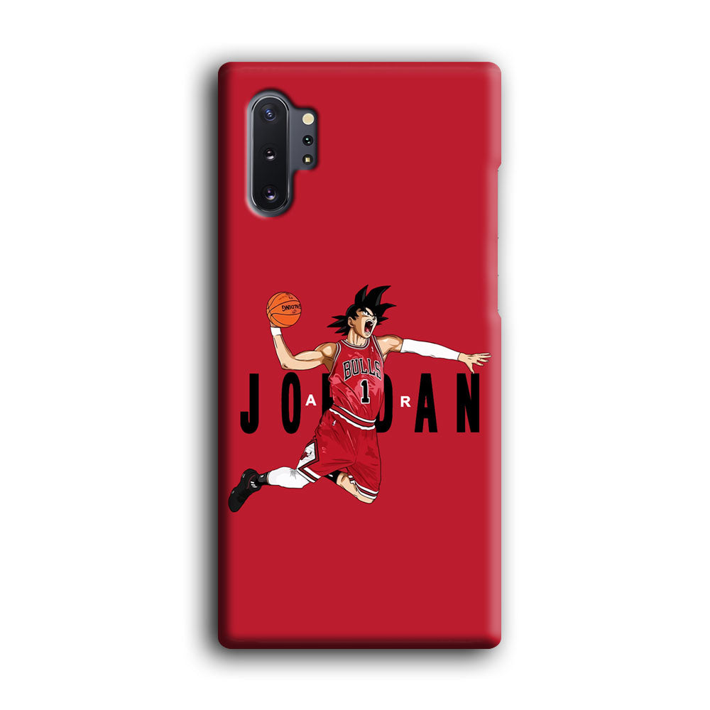 Goku Air Jordan Chicago Bulls Samsung Galaxy Note 10 Plus Case