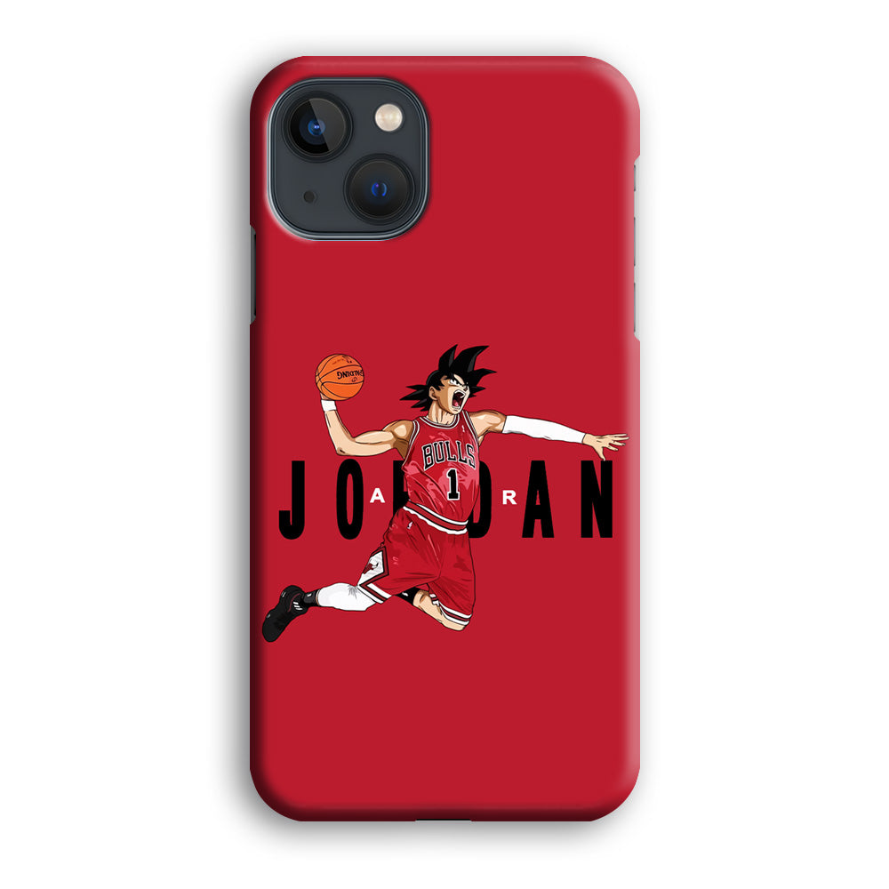 Goku Air Jordan Chicago Bulls iPhone 13 Mini Case