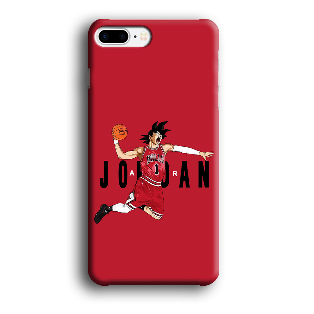 Goku Air Jordan Chicago Bulls iPhone 7 Plus Case