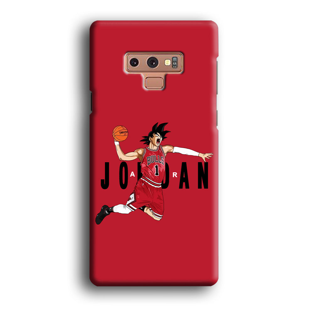 Goku Air Jordan Chicago Bulls Samsung Galaxy Note 9 Case