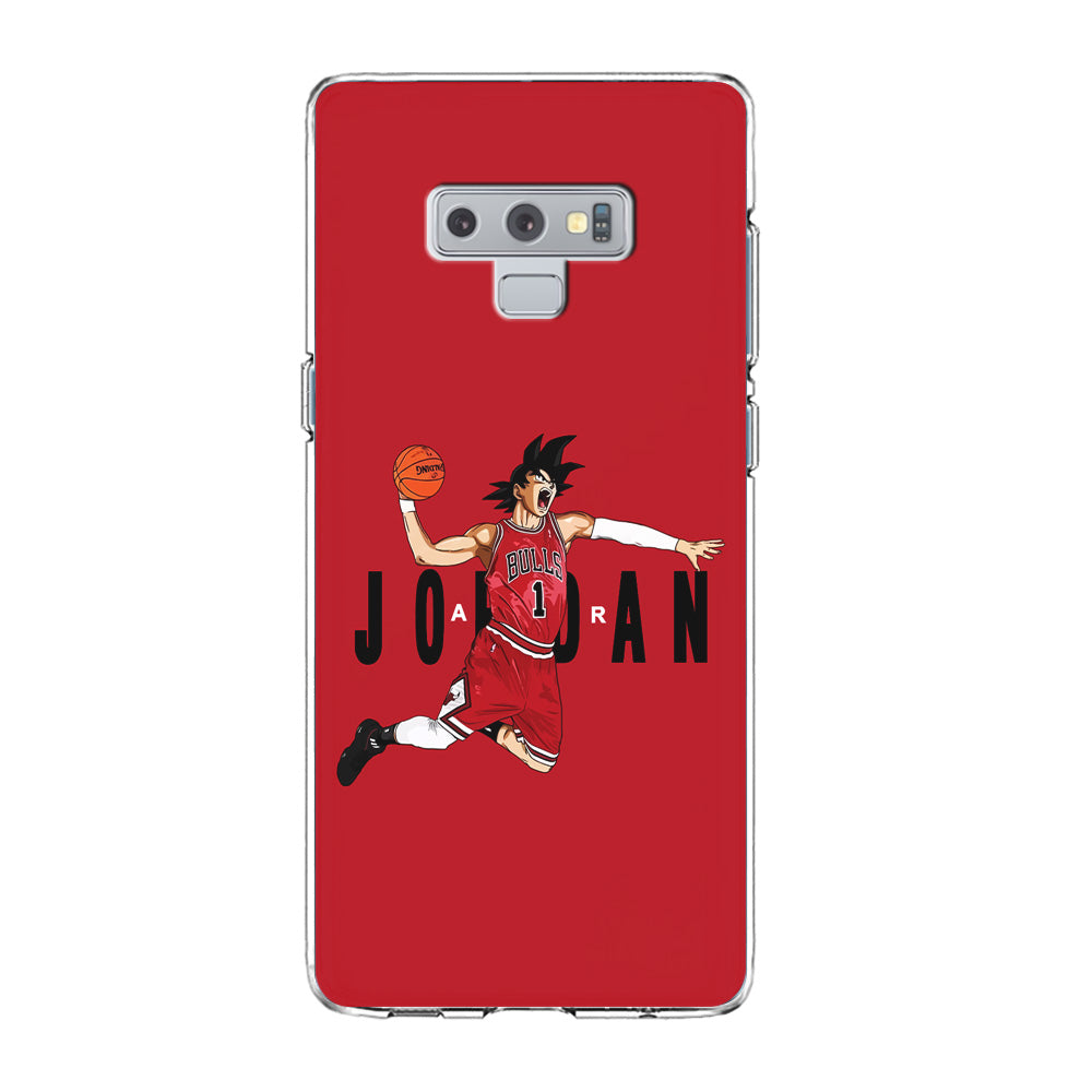 Goku Air Jordan Chicago Bulls Samsung Galaxy Note 9 Case