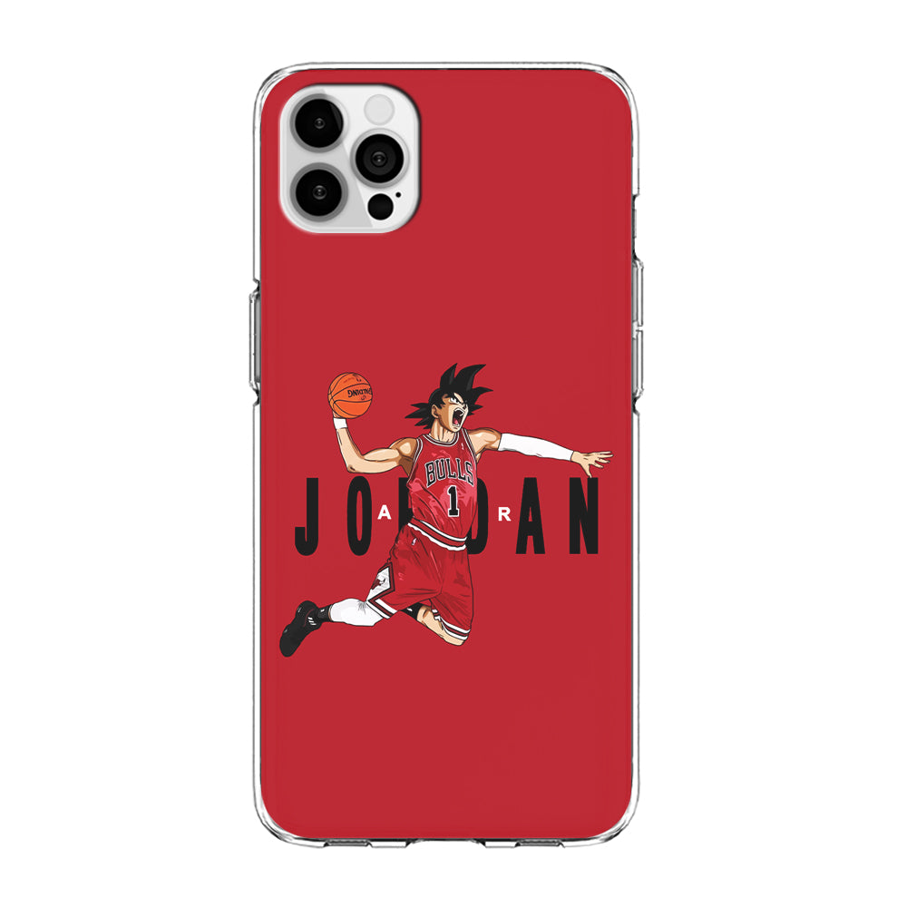 Goku Air Jordan Chicago Bulls iPhone 13 Pro Case