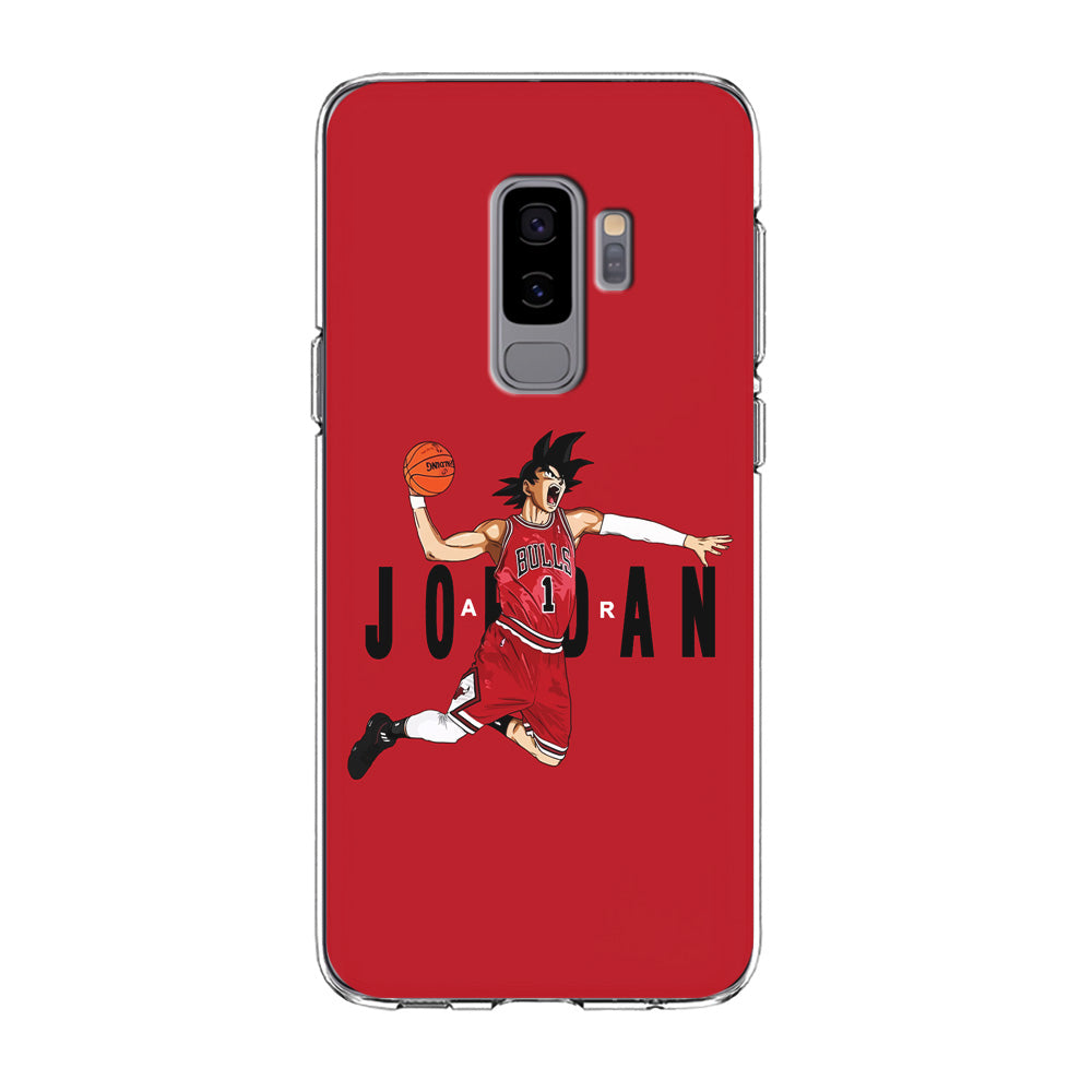 Goku Air Jordan Chicago Bulls Samsung Galaxy S9 Plus Case