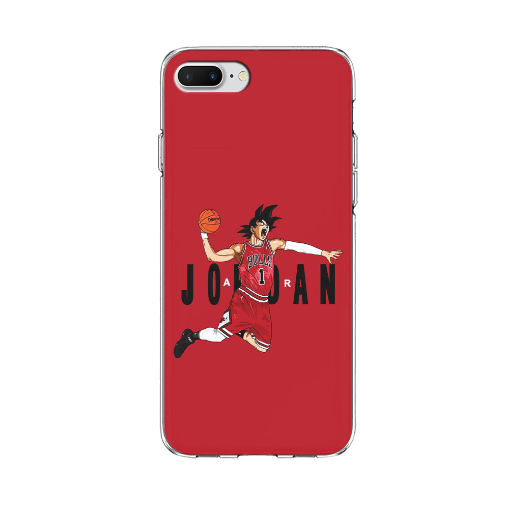 Goku Air Jordan Chicago Bulls iPhone 7 Plus Case