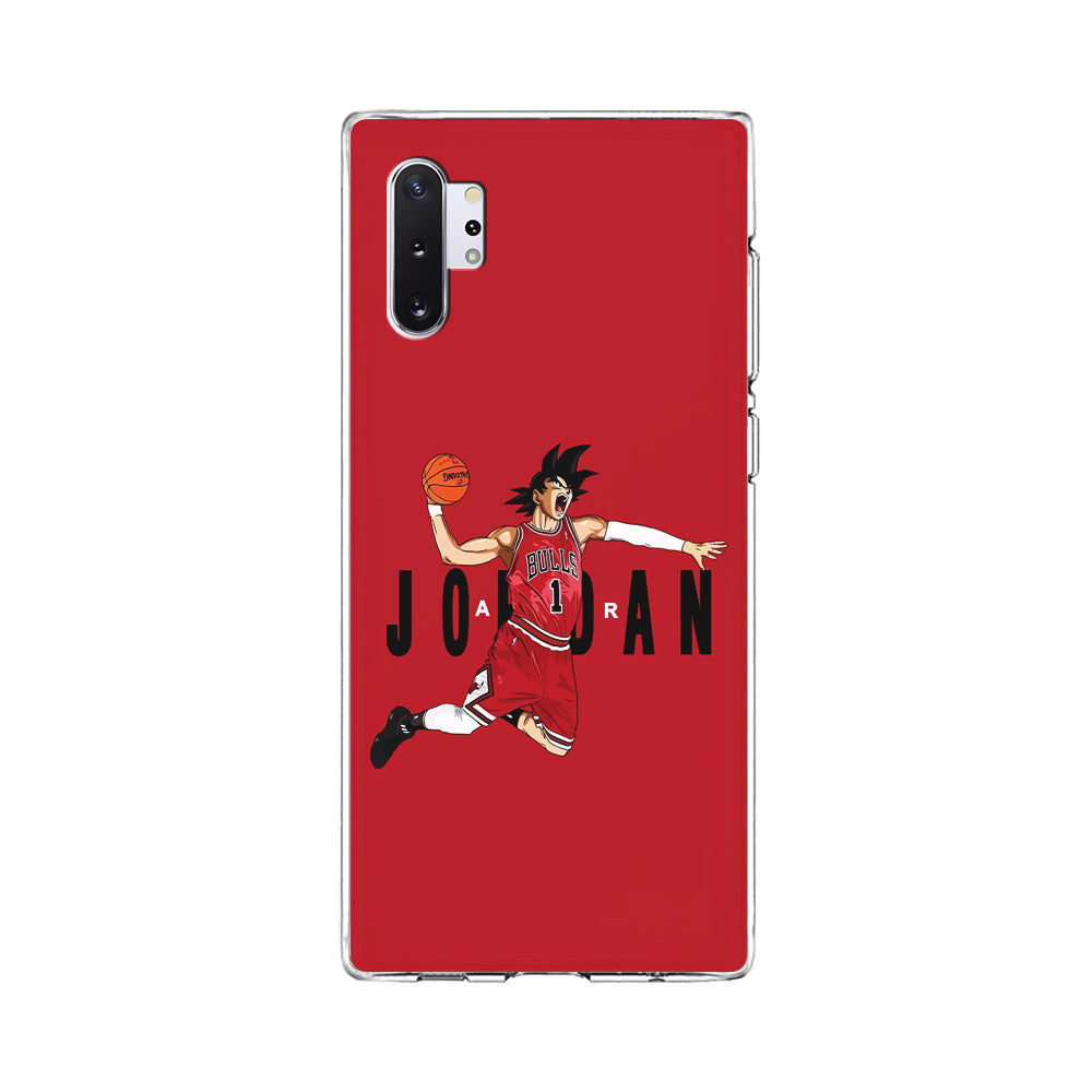 Goku Air Jordan Chicago Bulls Samsung Galaxy Note 10 Plus Case