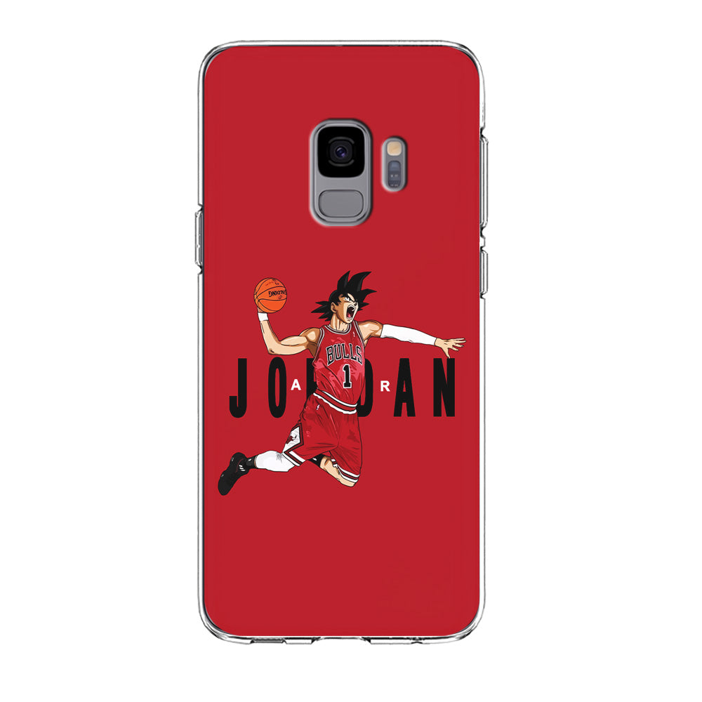 Goku Air Jordan Chicago Bulls Samsung Galaxy S9 Case