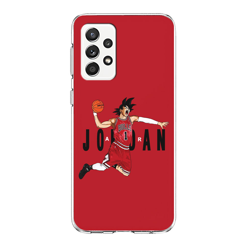 Goku Air Jordan Chicago Bulls Samsung Galaxy A52 Case