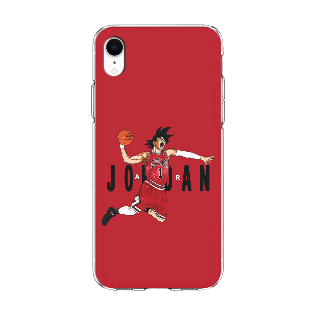 Goku Air Jordan Chicago Bulls iPhone XR Case