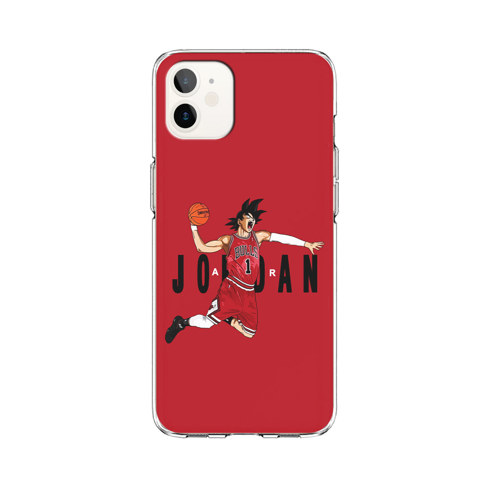 Goku Air Jordan Chicago Bulls iPhone 11 Case