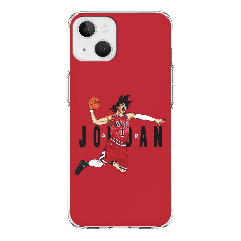 Goku Air Jordan Chicago Bulls iPhone 13 Mini Case