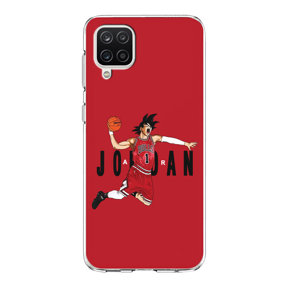 Goku Air Jordan Chicago Bulls Samsung Galaxy A12 Case