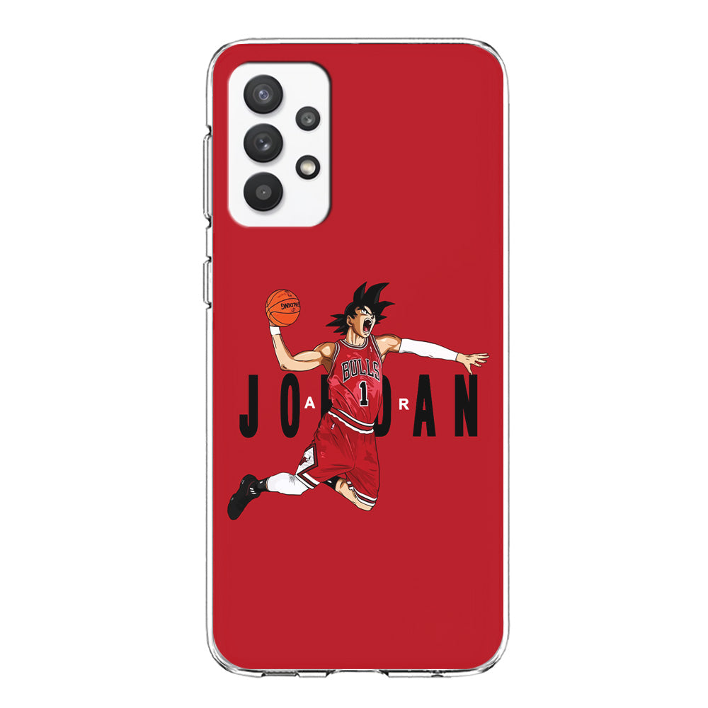 Goku Air Jordan Chicago Bulls Samsung Galaxy A32 Case