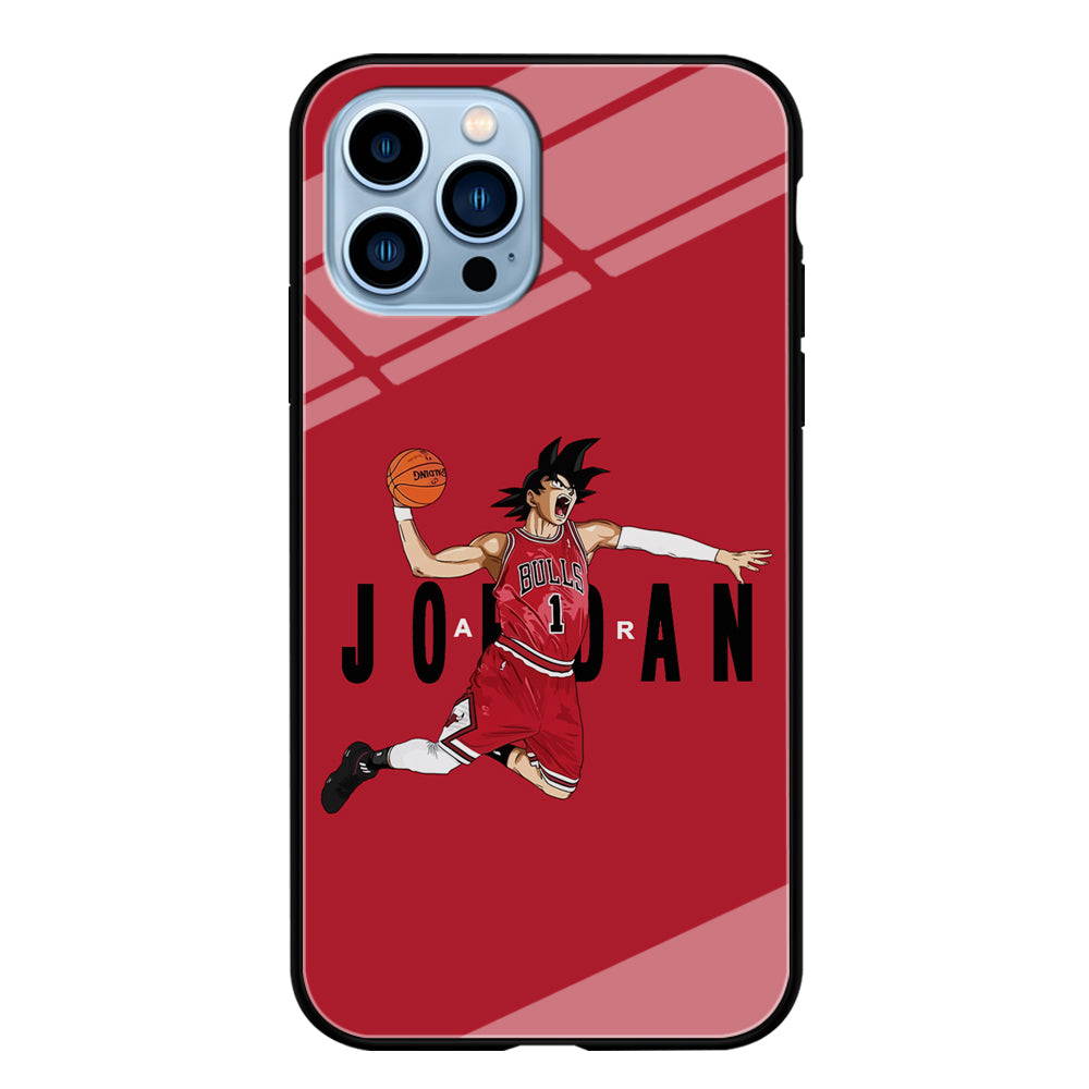 Goku Air Jordan Chicago Bulls iPhone 13 Pro Case