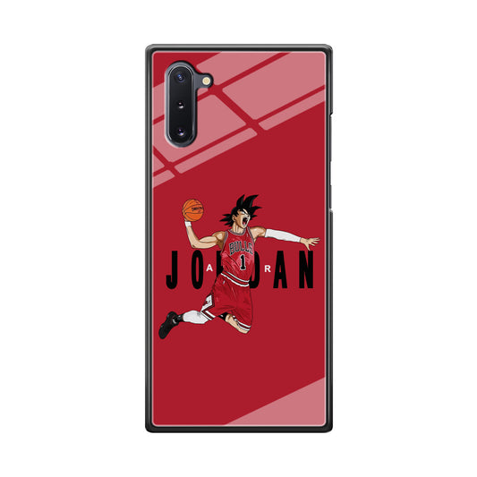 Goku Air Jordan Chicago Bulls Samsung Galaxy Note 10 Case