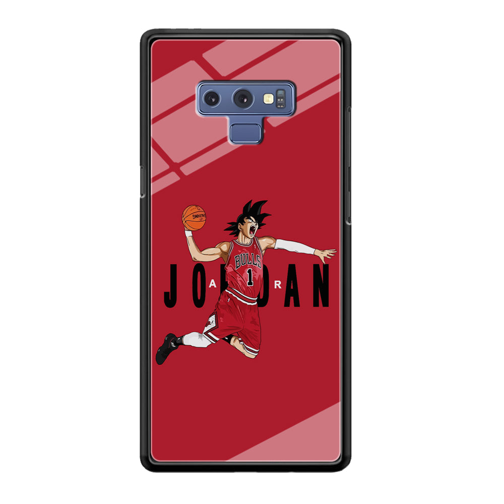 Goku Air Jordan Chicago Bulls Samsung Galaxy Note 9 Case