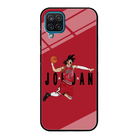 Goku Air Jordan Chicago Bulls Samsung Galaxy A12 Case